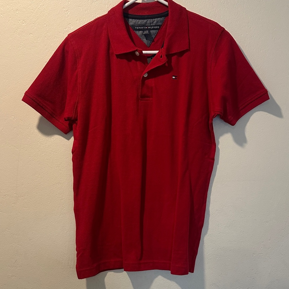 Boy’s Tommy Hilfiger Red Polo